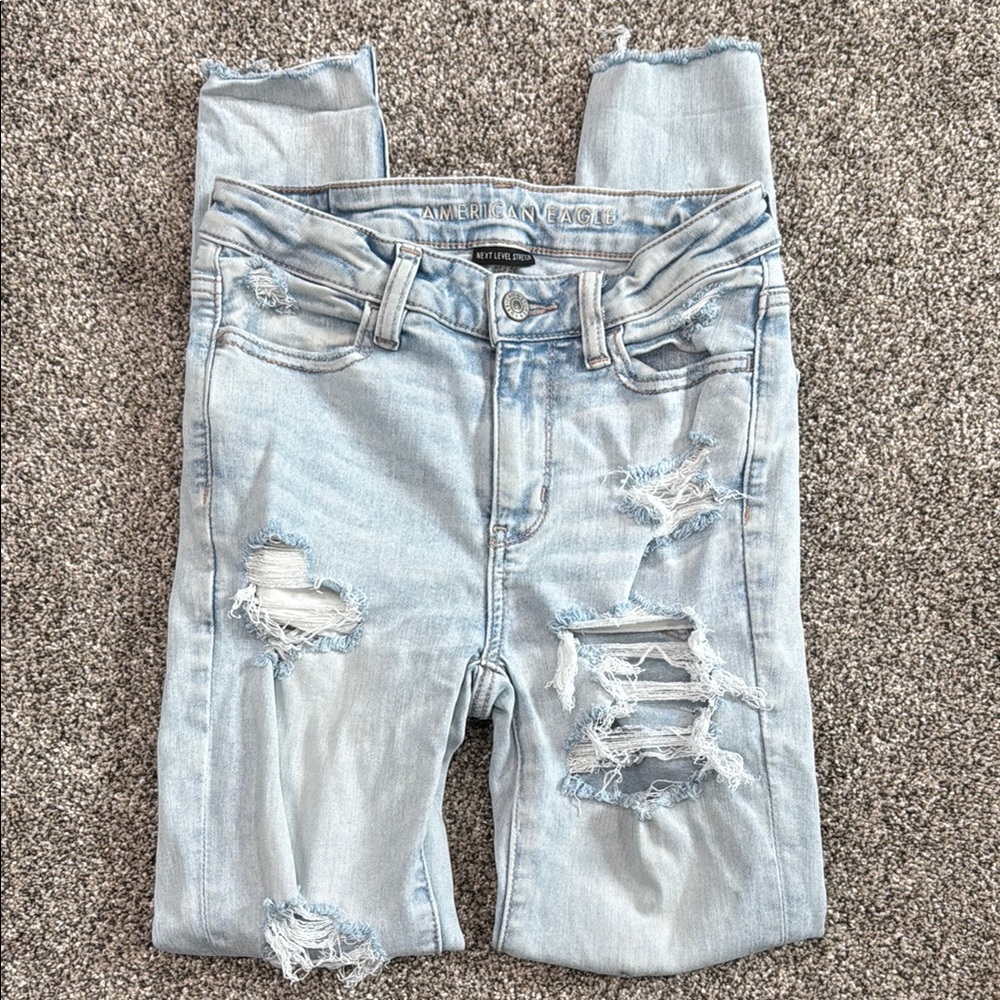 American Eagle Outfitters "Next Level Stretch" Skinny Jeans ~ Women's Size 2 Reg
